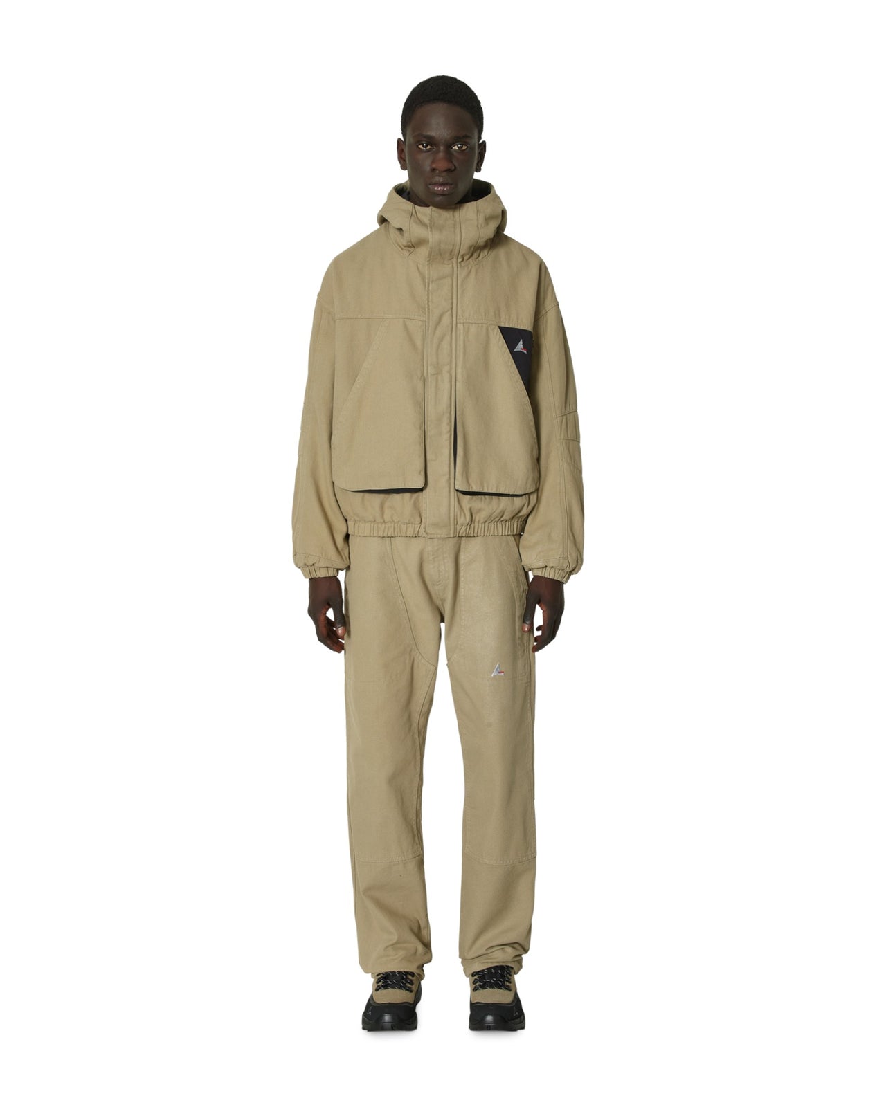 Roa Canvas Cotton Jacket Taupe