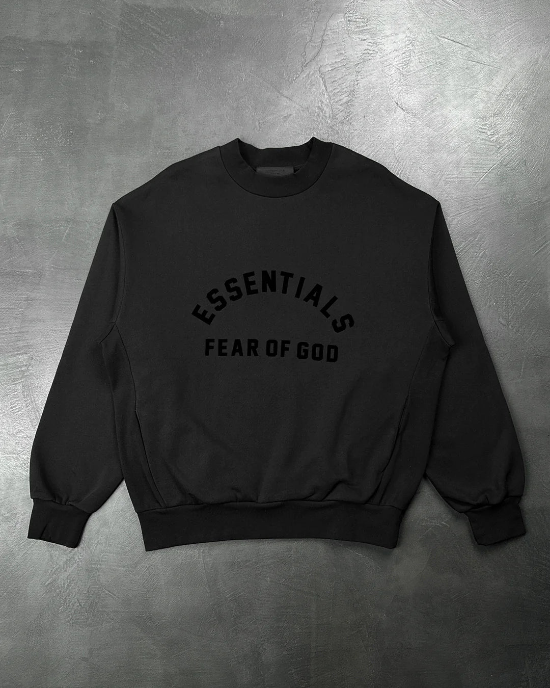 Fear Of God Essentials Core Crewneck Sweatshirt Black