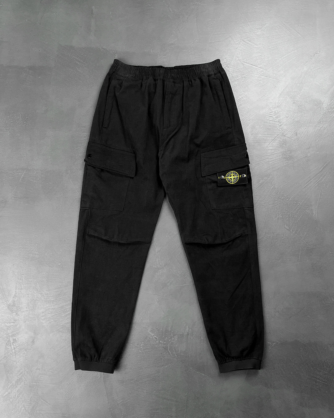 31303 Regular Fit Cargo Pants Black SI0160-BK