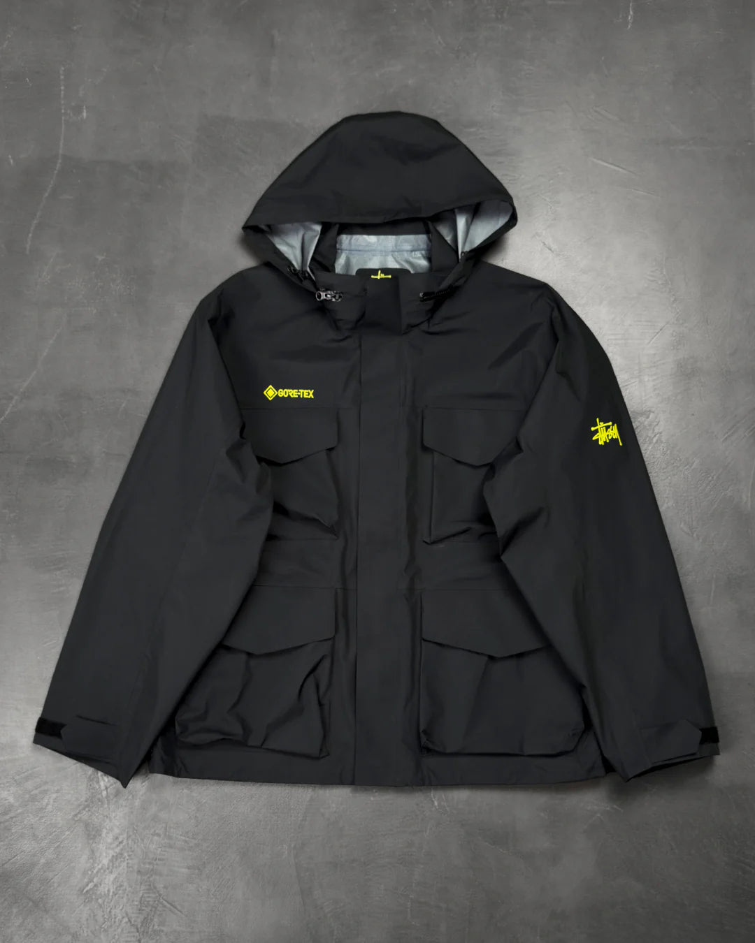 STUSSY GORE-TEX M65 Jacket Black