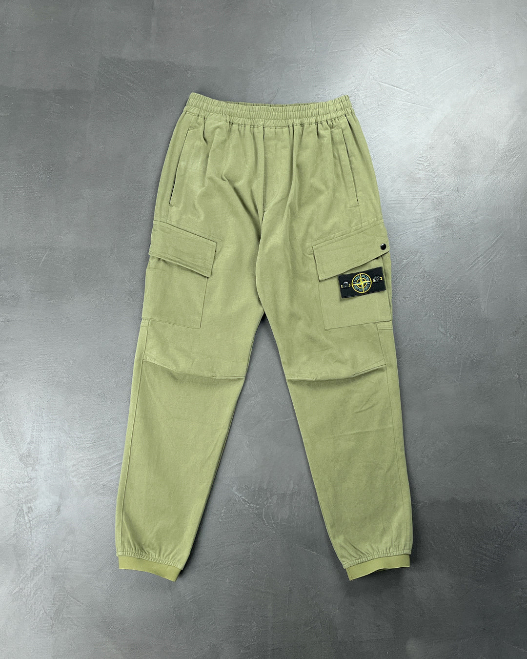 31303 CARGO STRETCH COTTON TELA 'PARACADUTE' OLIVE