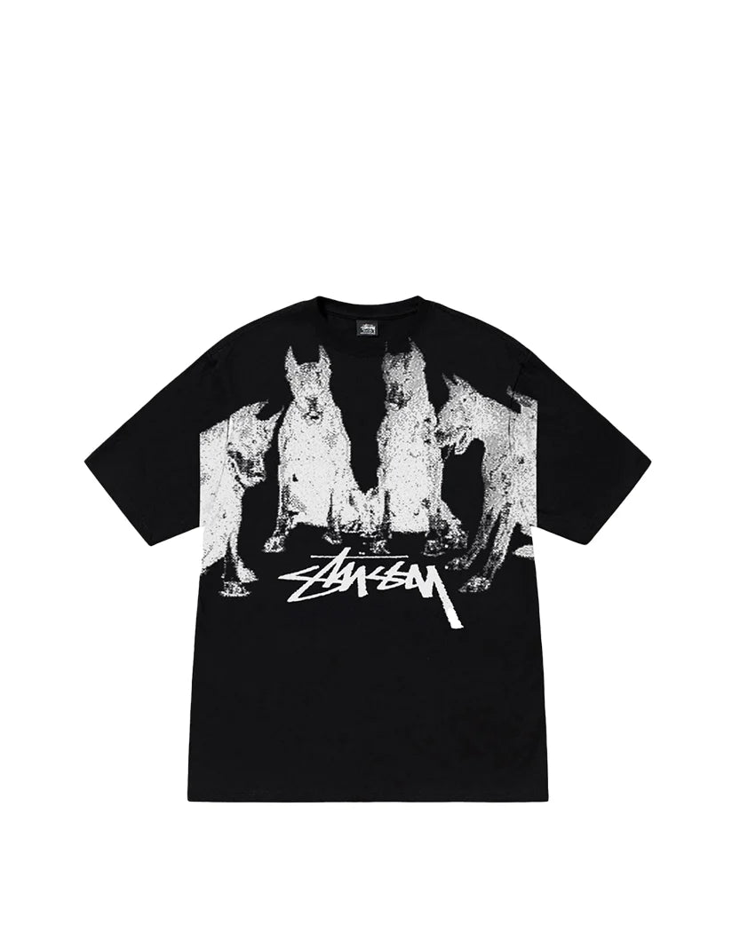 STUSSY Dobermans Tee Black