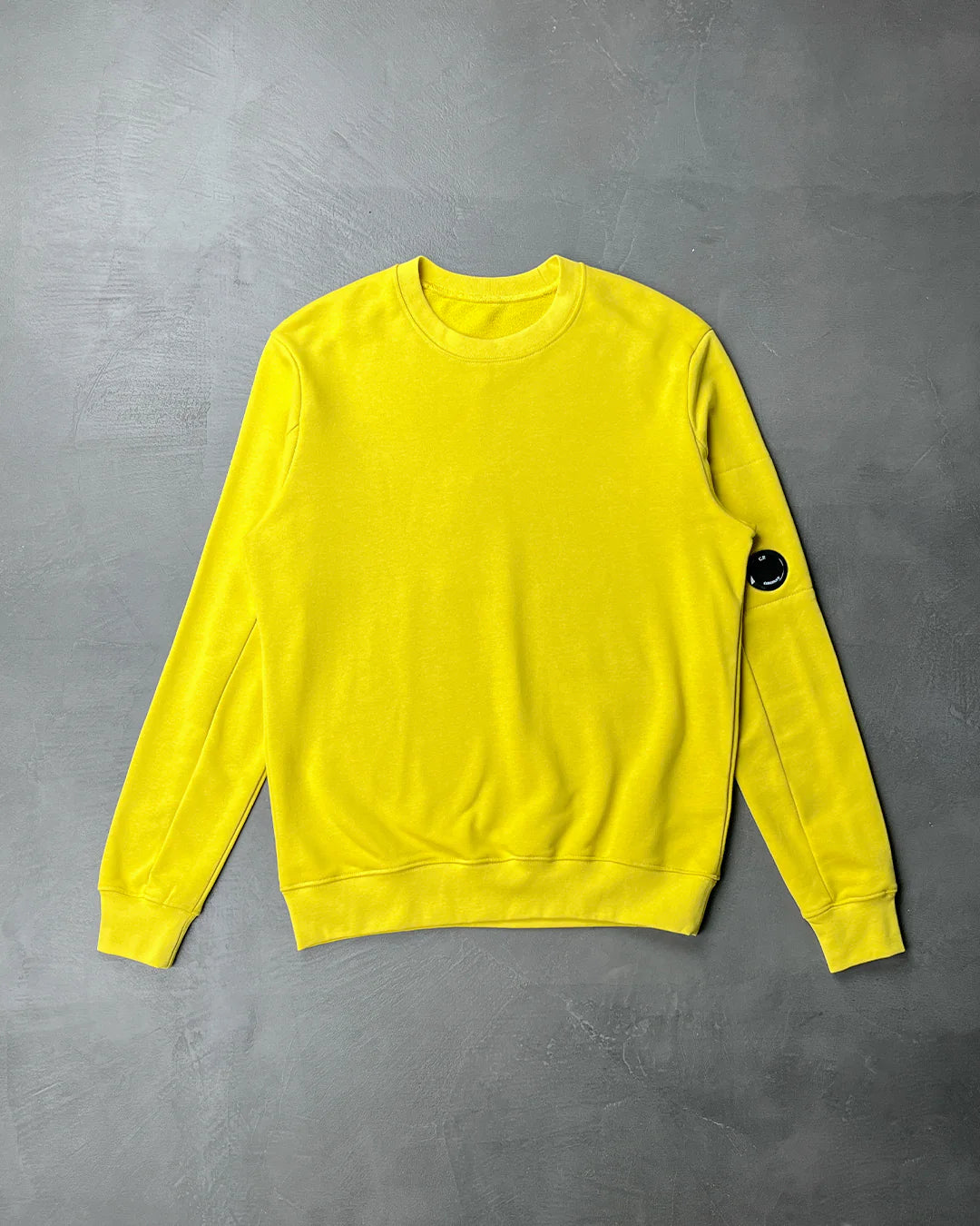 C.P. Company Sweatshirt With Lens Yellow