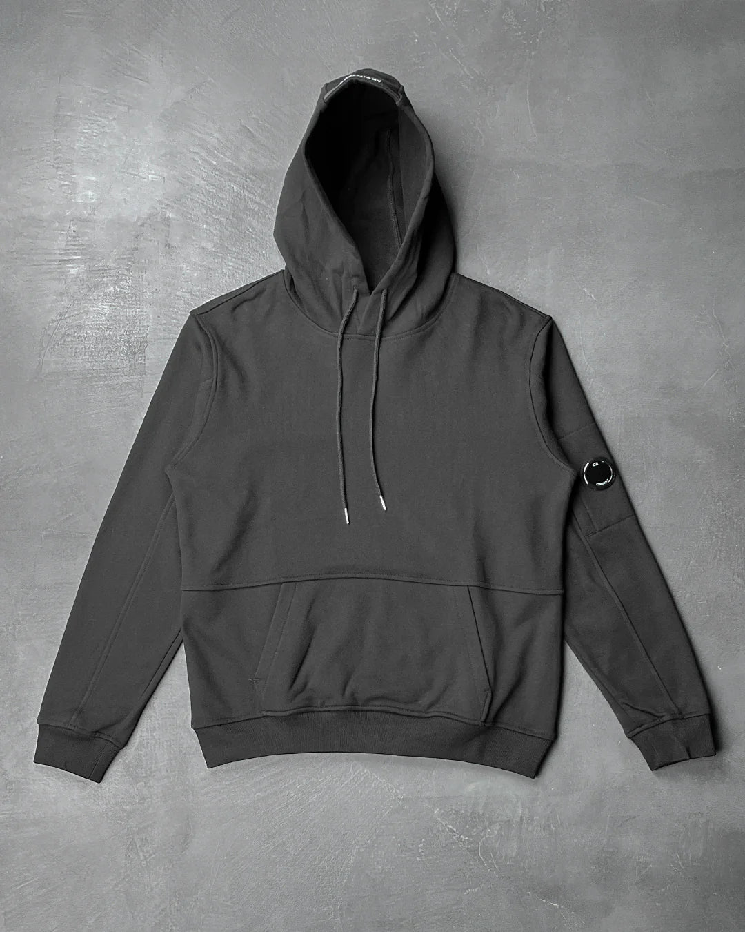 C.P. Company Hoodie With Lens Black