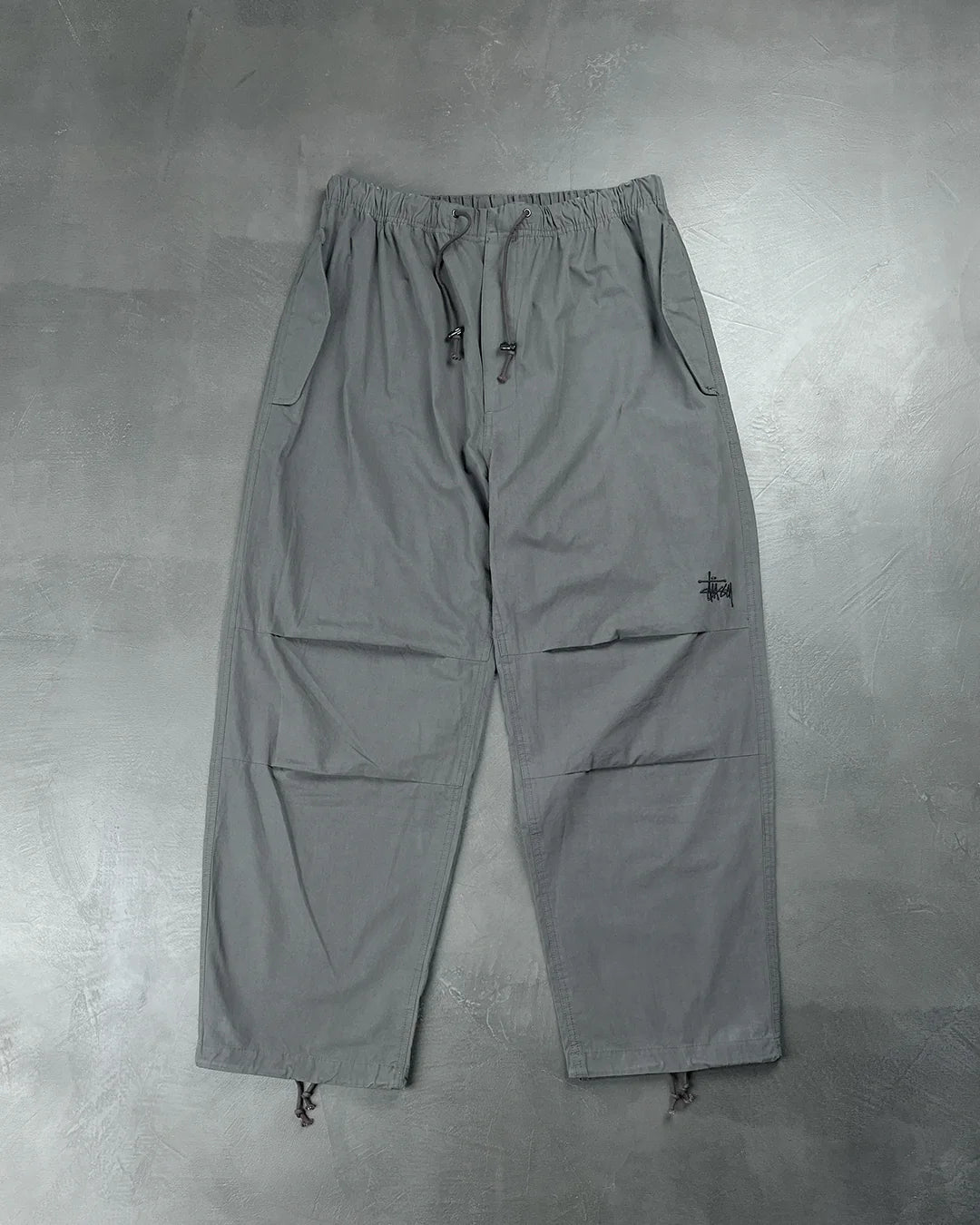 STUSSY Nyco Over Trousers Washed Black