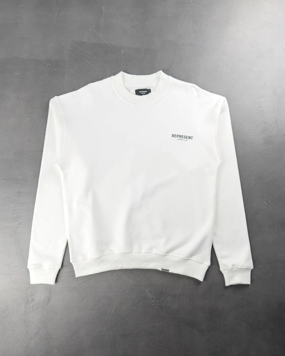 REPRESENT OWNERS CLUB SWEATER FLAT WHITE