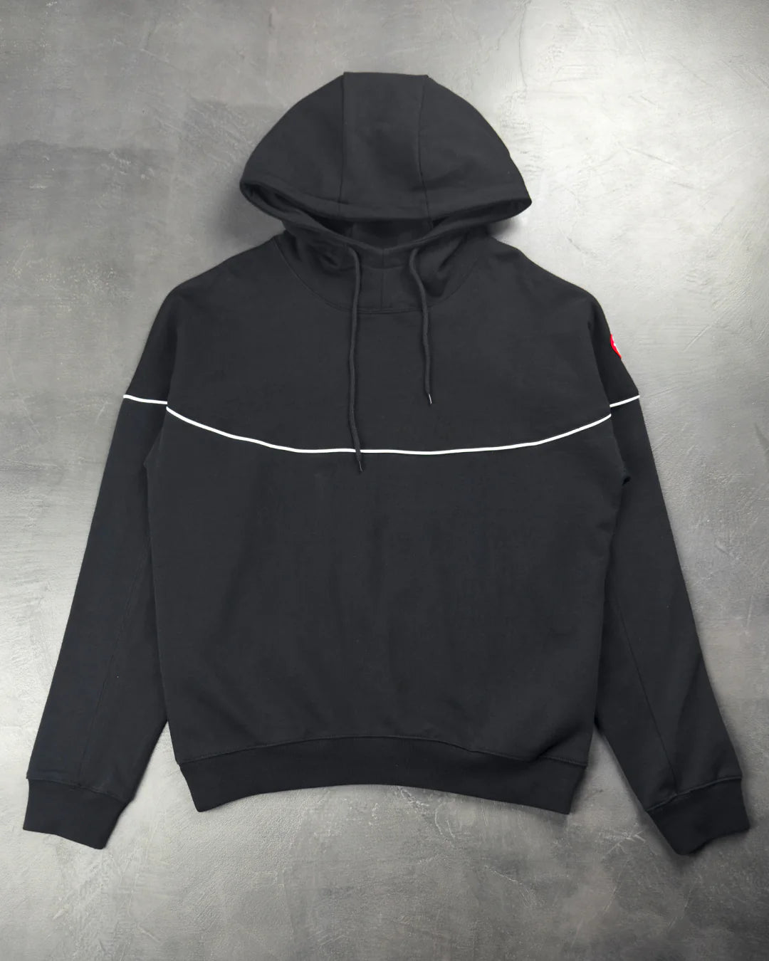 CAV EMPT White Line Heavy Hoody Black CAV141