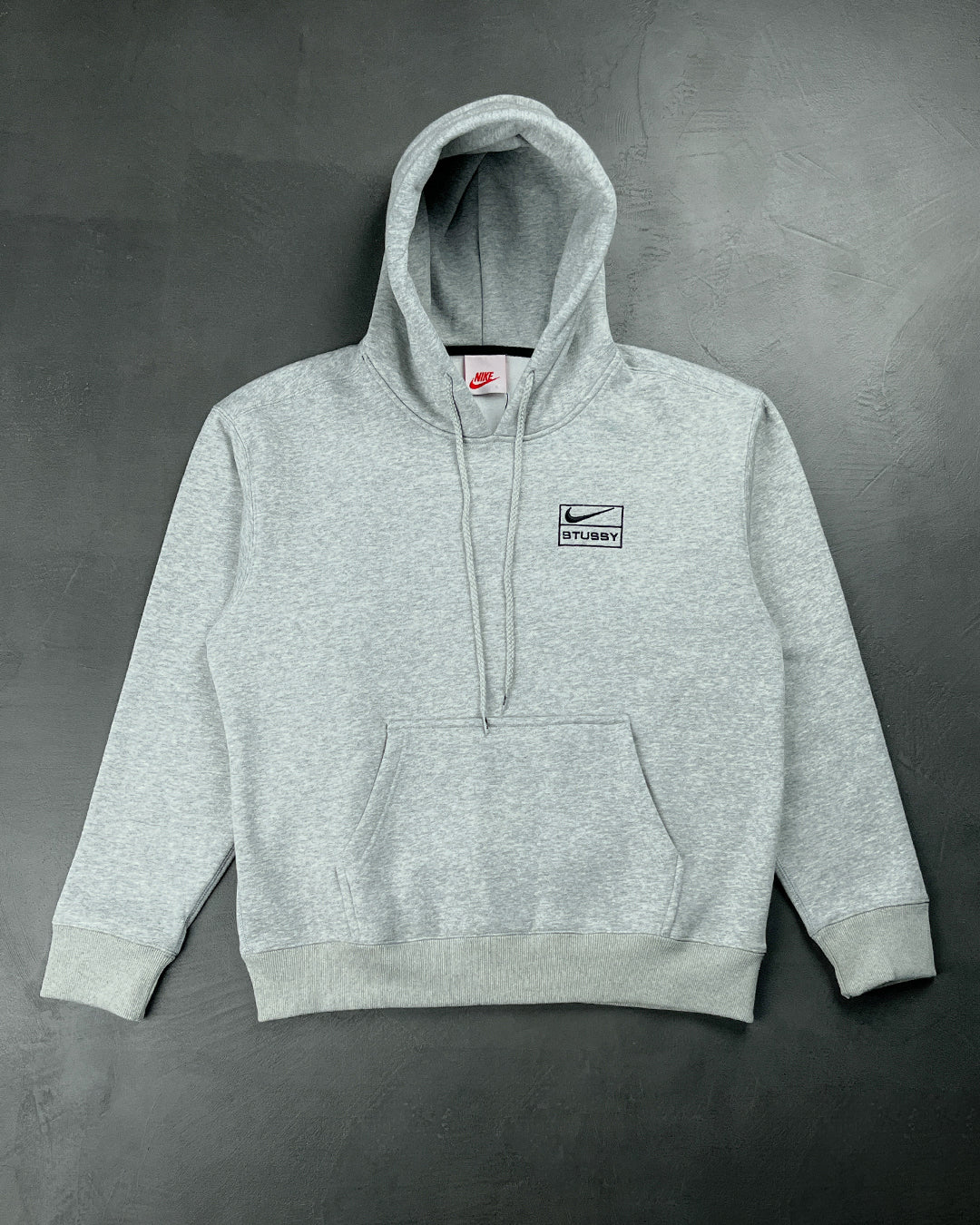 NIKE X STUSSY Popover Hoodie Grey