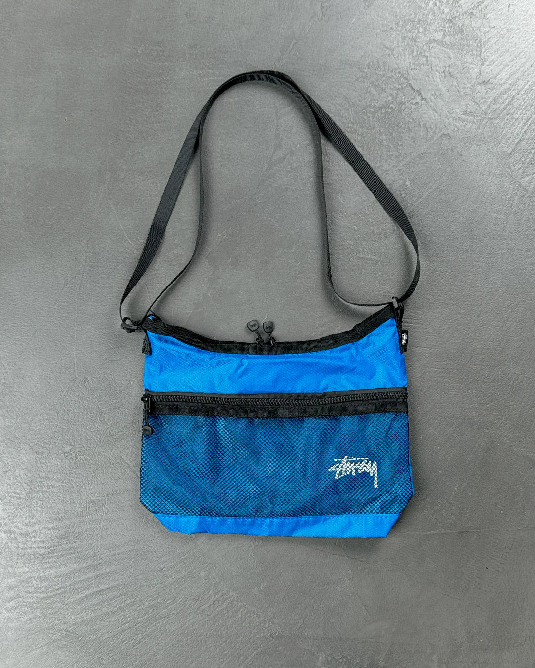 STUSSY Lightweight Shoulder Bag Blue