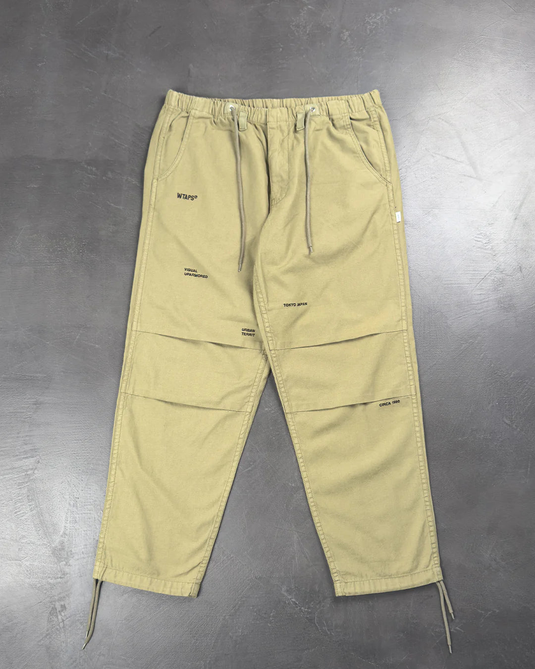 WTAPS Cape Satin Cargo Pant Olive Drab