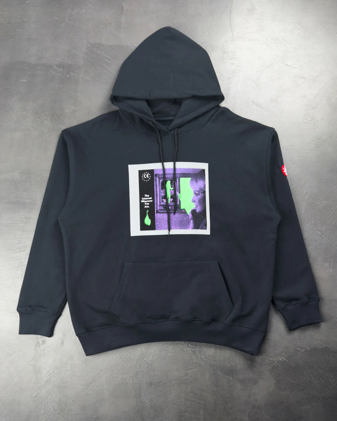 CAV EMPT Print Hoodie Black CAV134