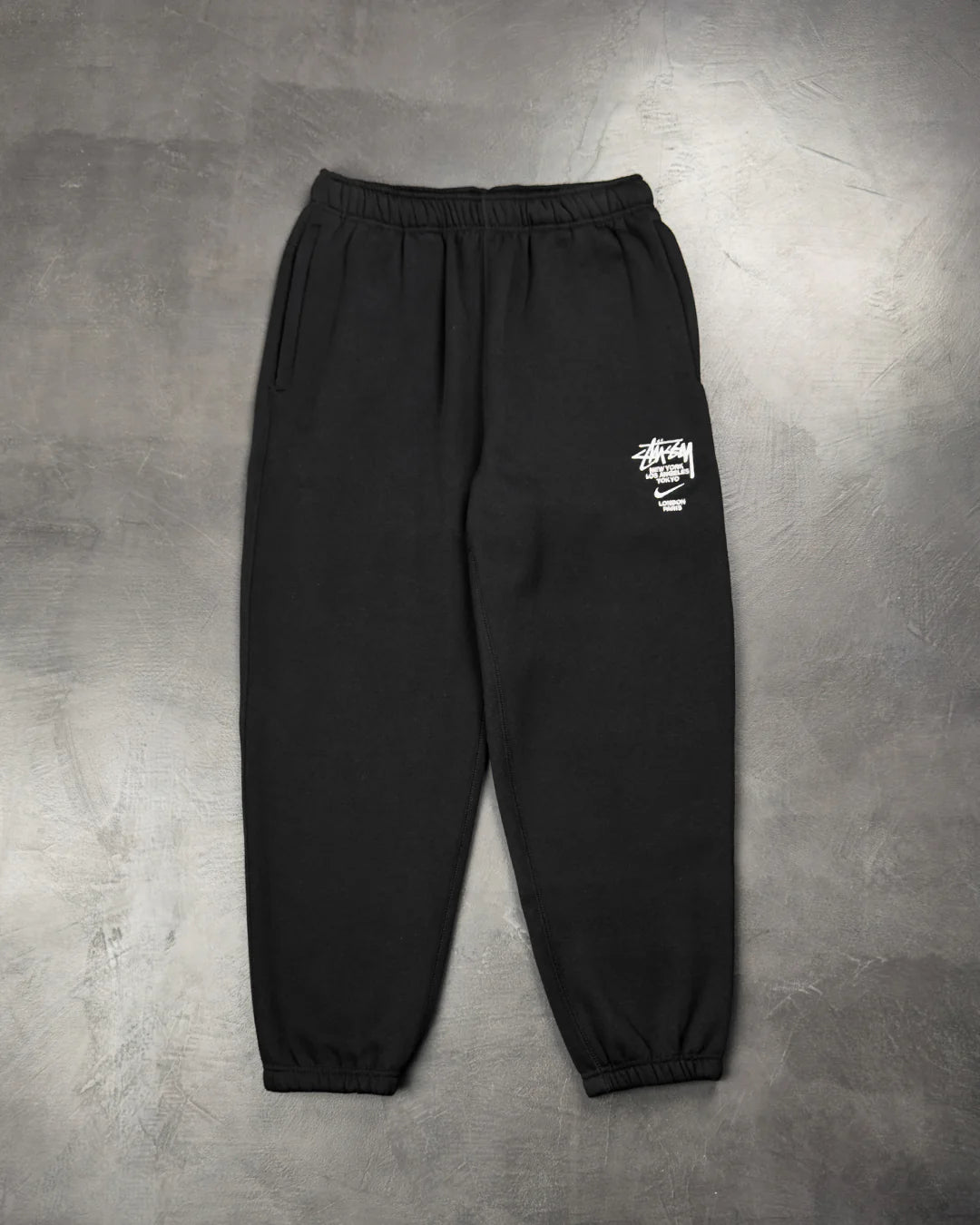 NIKE X STUSSY Fleece Pants Black