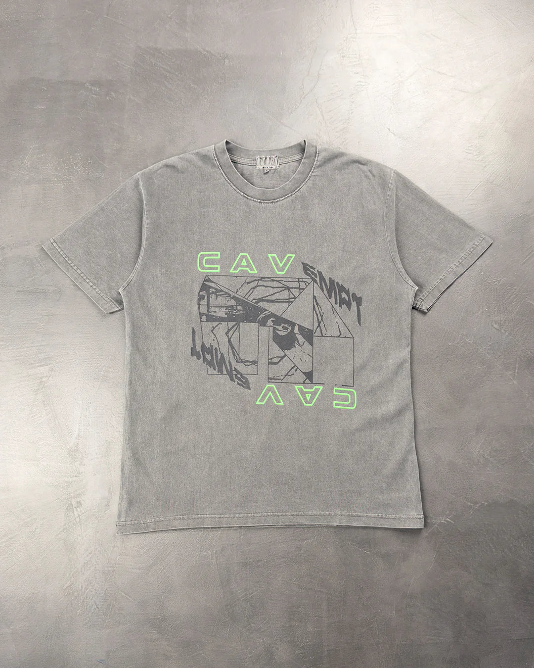 CAV EMPT Biography T-Shirt Charcoal CAV112