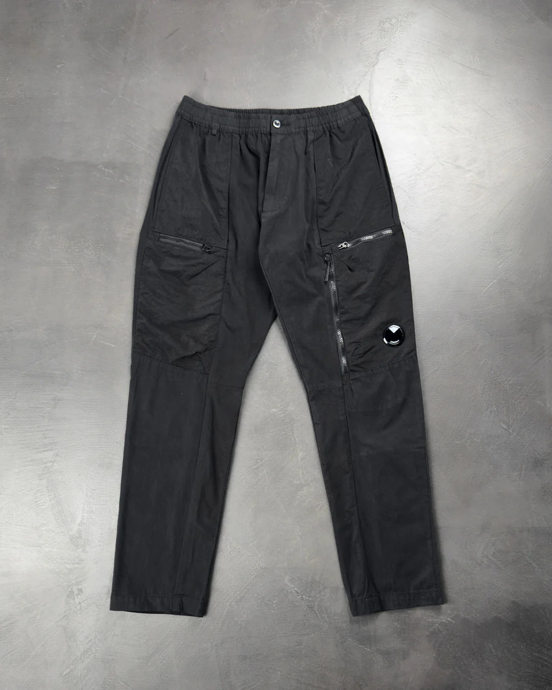 C.P. Company 23FW Garment-Dyed Pants Black