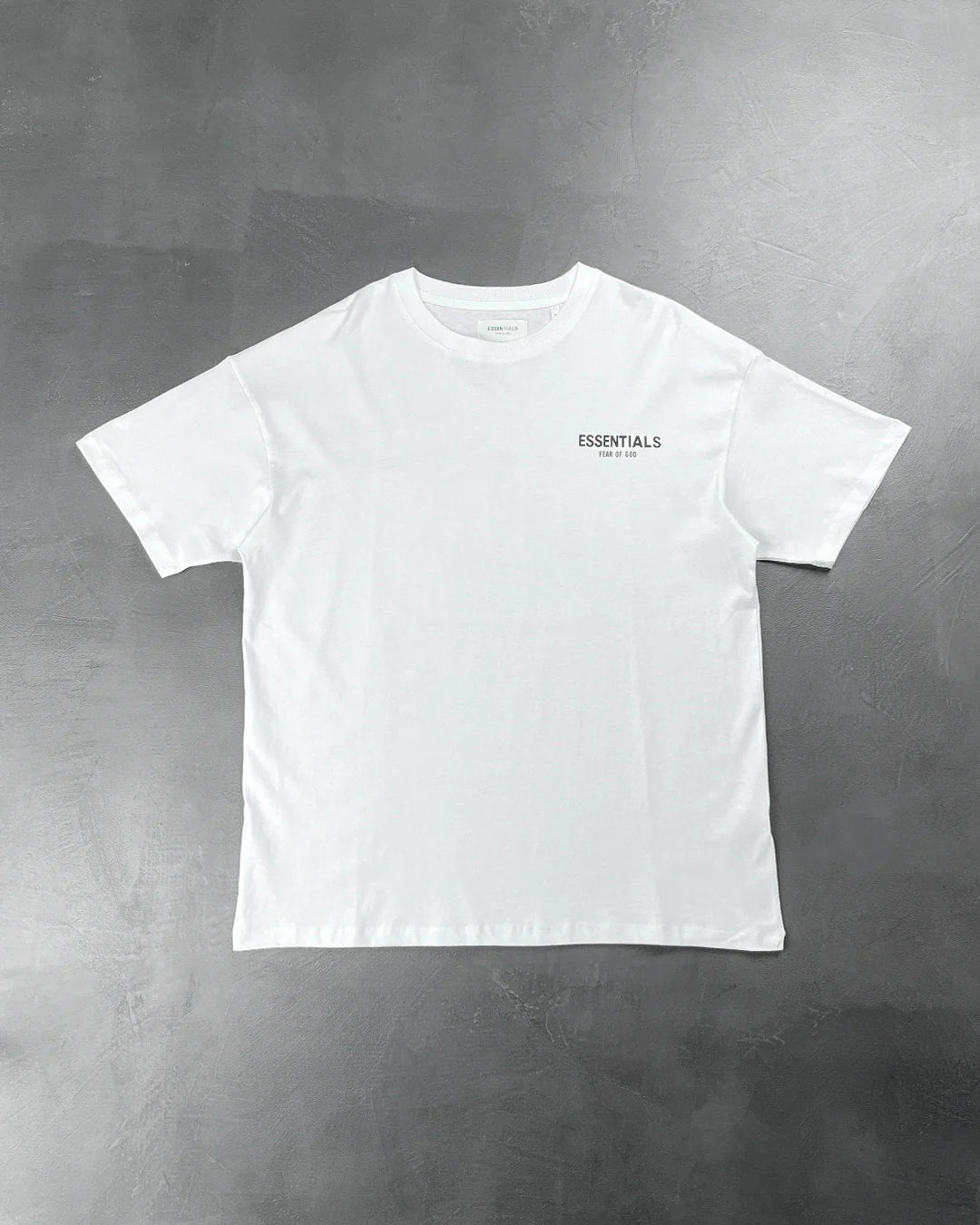 Fear Of God Essentials Boxy Logo T-Shirt White