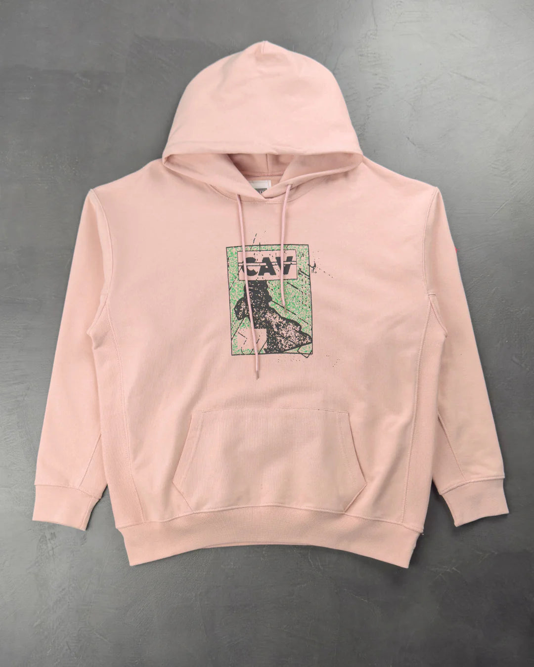 CAV EMPT PRINT HOODY PINK CAV135