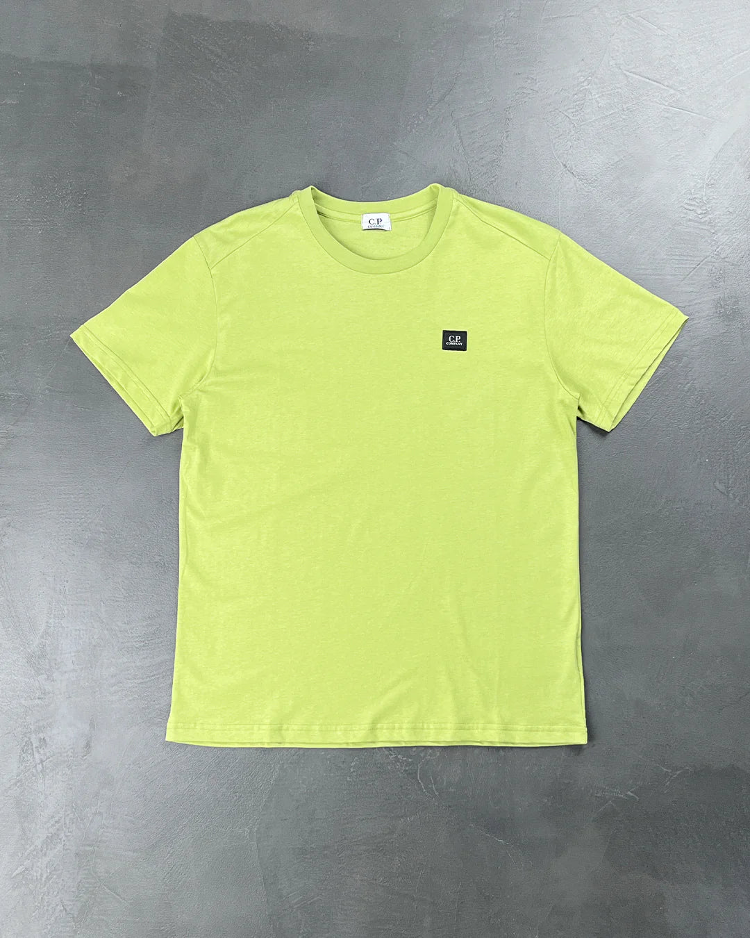 C.P. COMPANY Jersey Small Label T-shirt Green