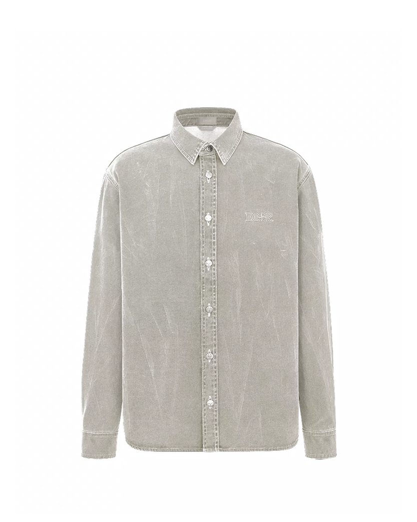 SI x Dior Cotton Overshirt Gray SI0217-GY
