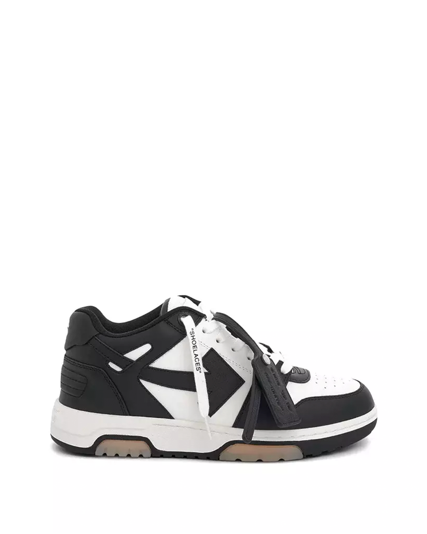 Off White Out Of Office 'OOO' Sneakers Black-White