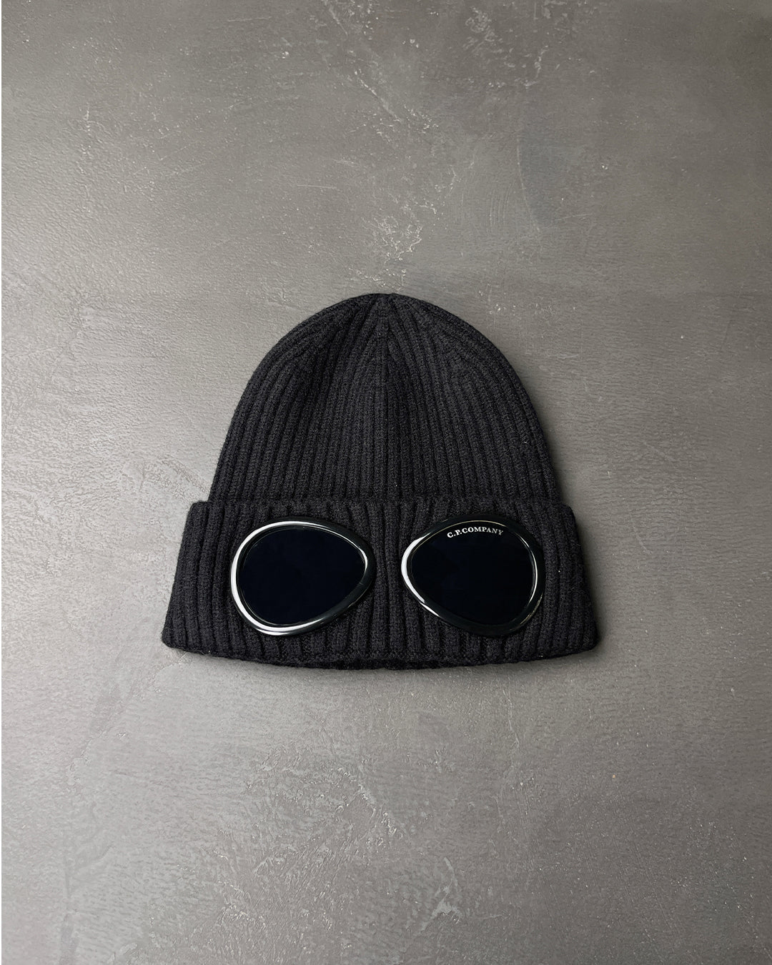 C.P. Company Goggle Beanie Black