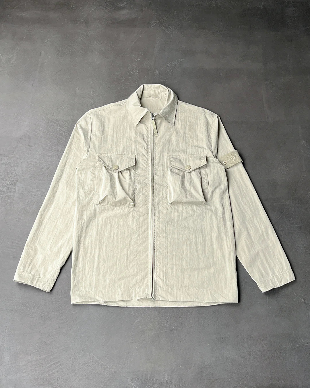 Ghost Piece Overshirt Beige SI0103-BG