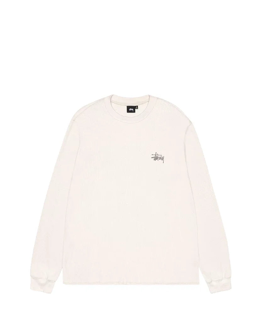 STUSSY Basic Stock Long Sleeve Thermal Bone