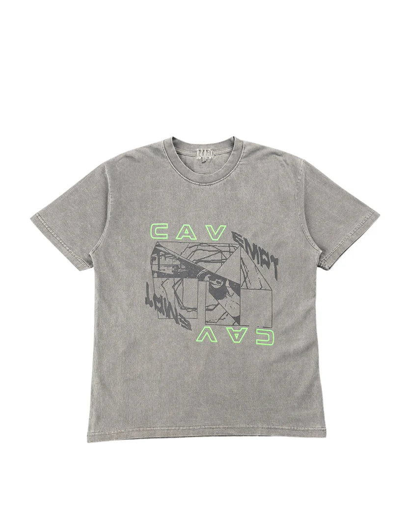 CAV EMPT Biography T-Shirt Charcoal CAV112