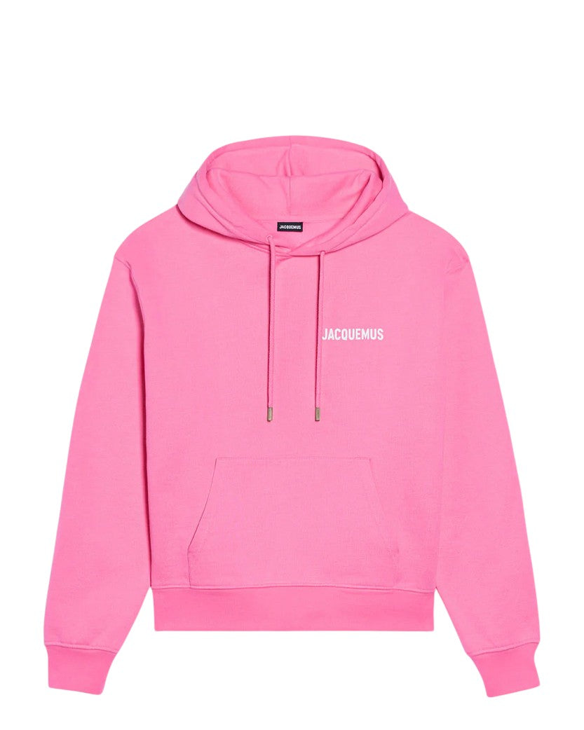 Jacquemus Le Sweatshirt Hoodie Pink