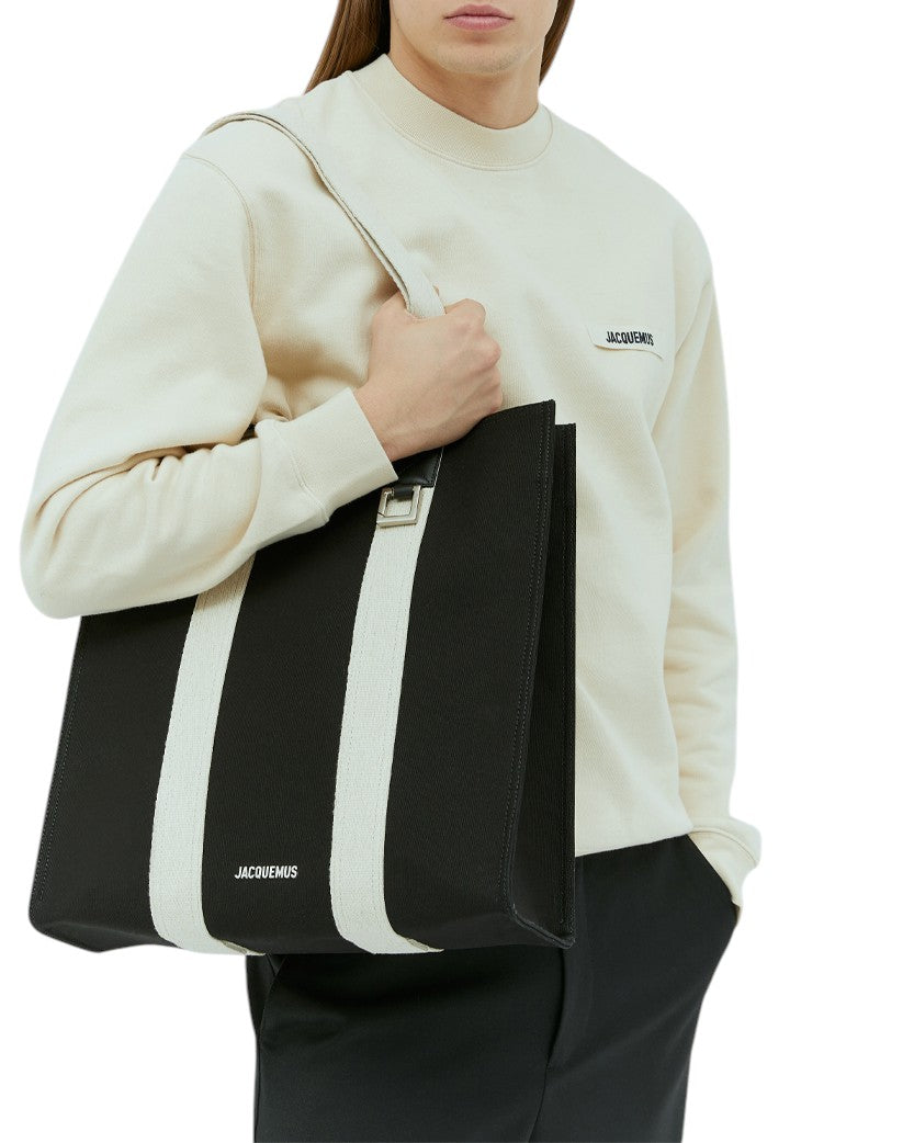 Jacquemus Le Cabas Cuerda Tote Bag Black