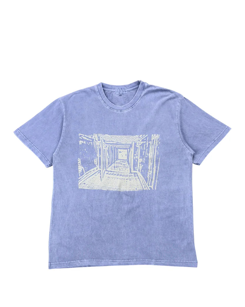CAV EMPT Passage Overdye Tee Blue CAV132