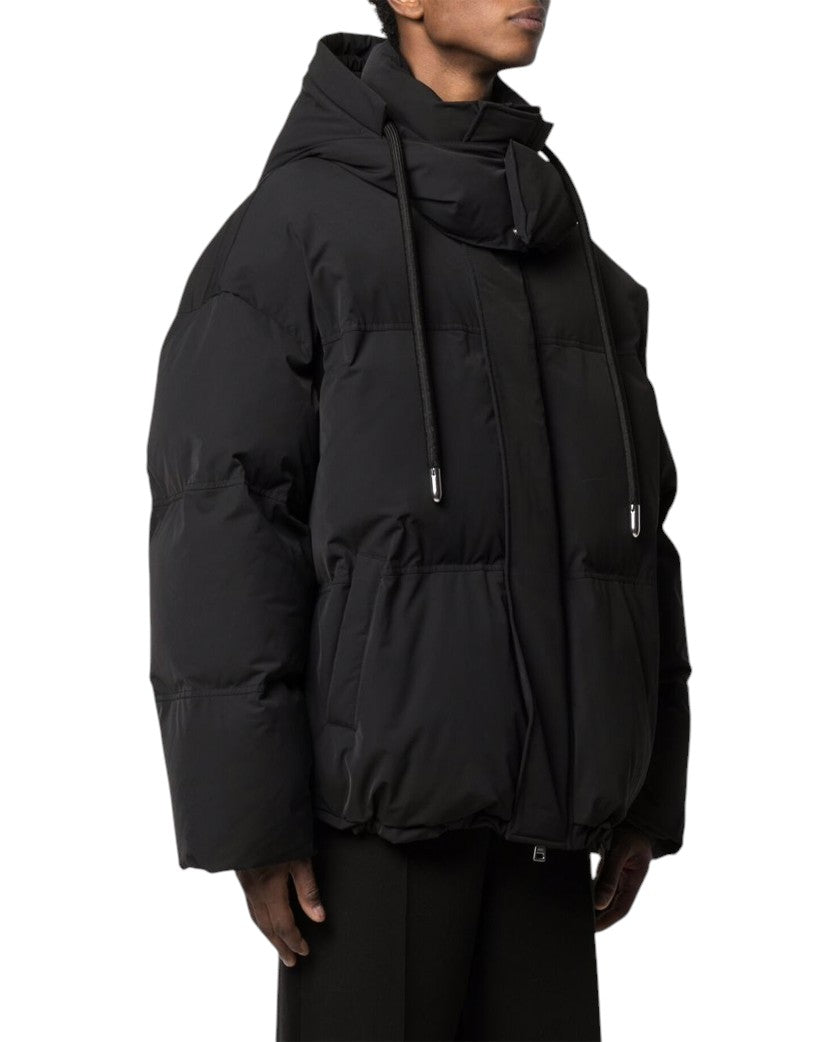 AMI Paris Ami de Coeur-Patch Padded Jacket Black