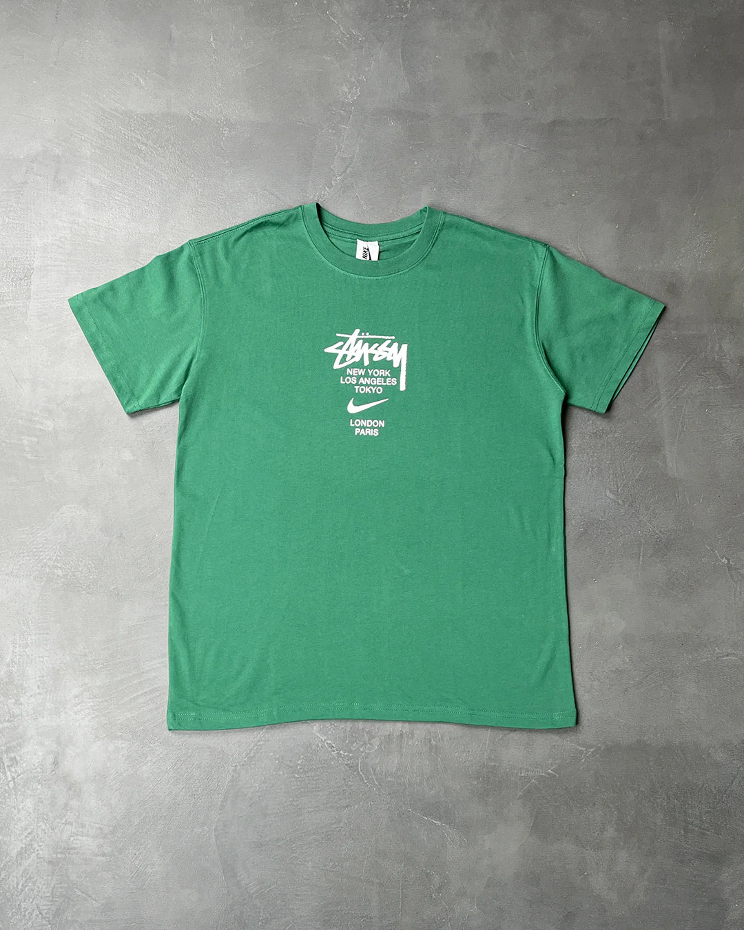 NIKE X STUSSY International T-shirt Green