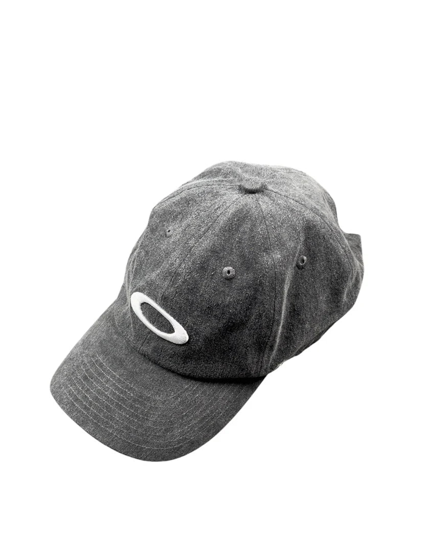 Oakley Remix Dad Hat Black Logo White