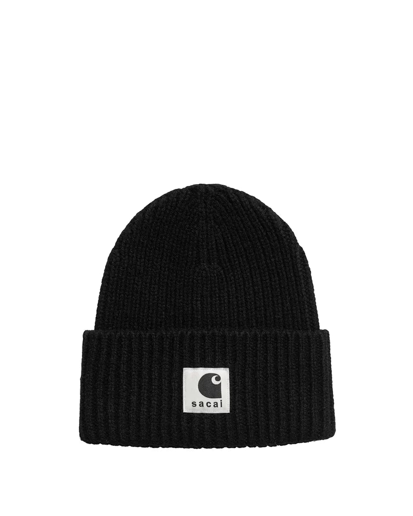 Carhartt WIP x Sacai Beanie Black