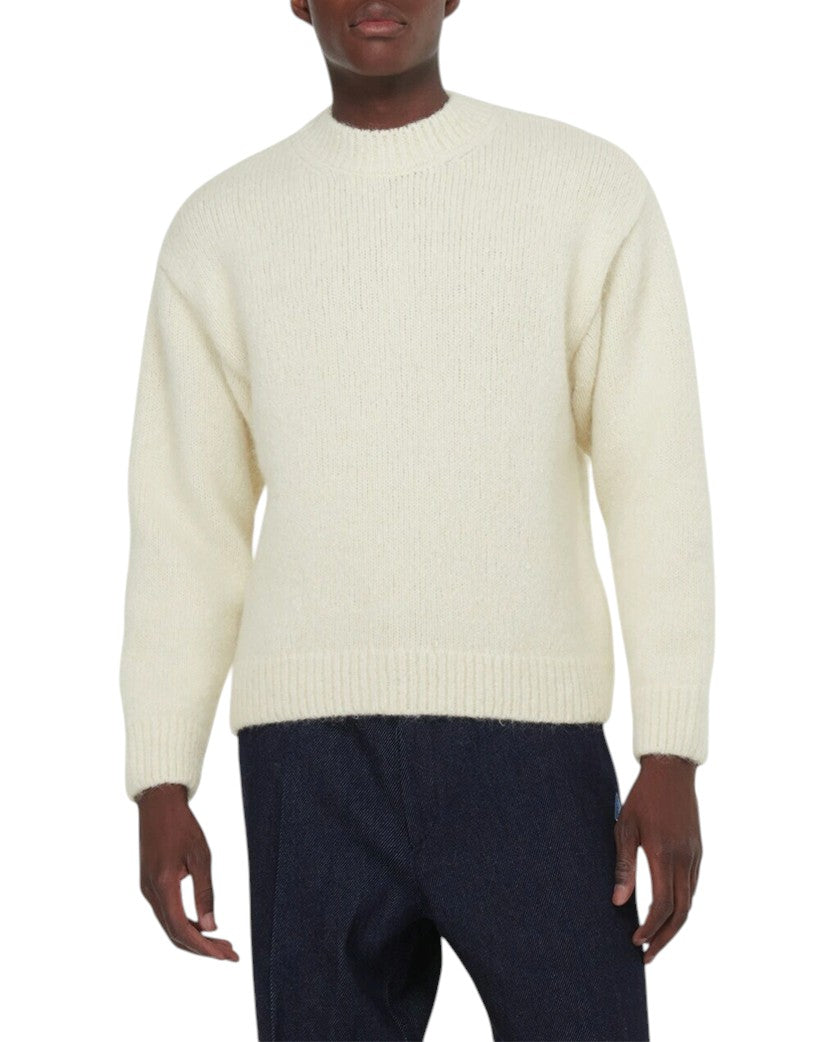 Jacquemus La Maille Pavane Sweater White