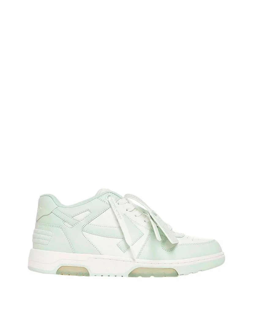 Off White Out Of Office 'OOO' Sneakers Light Mint