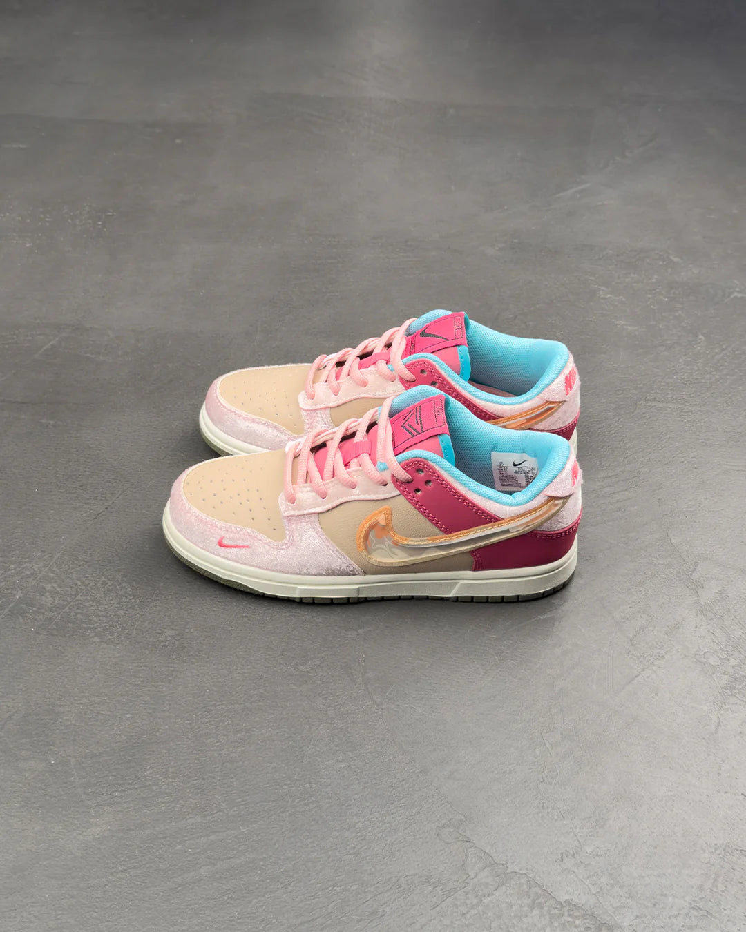 Nike Dunk Low x Social Status Free Lunch Strawberry Milk