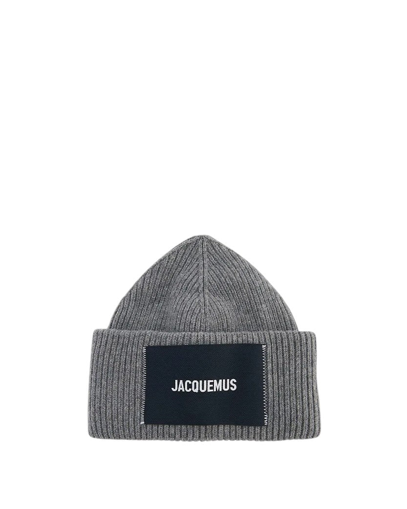 Jacquemus Le Papier Le Bonnet Beanie Grey