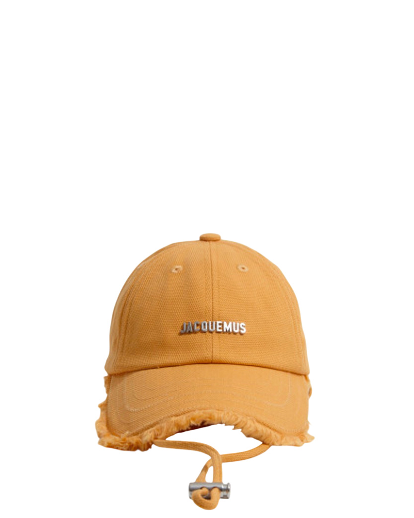 Jacquemus La Casquette Artichaut Baseball Cap Yellow