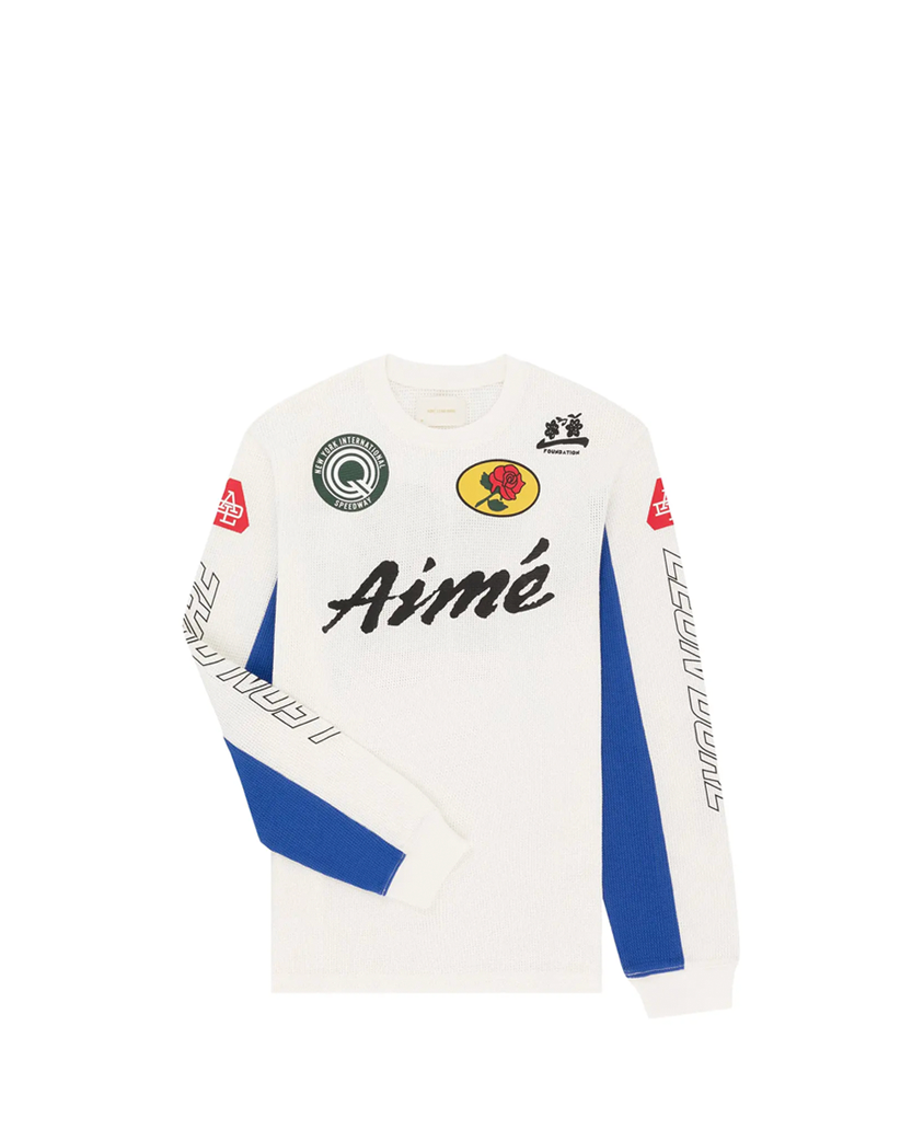 Aime Leon Dore Mesh Moto Long-Sleeve Tee Pristine