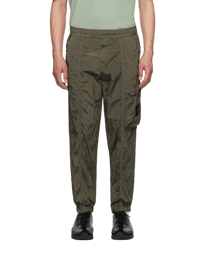 25FW Nylon Metal Econyl Cargo Pants Military Green SI0318-MGN