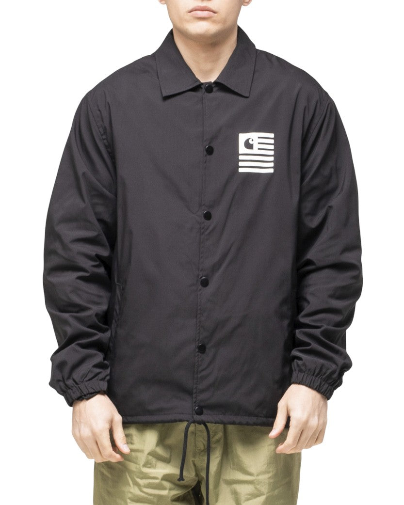 Carhartt WIP State Pile Coach Jacket Black