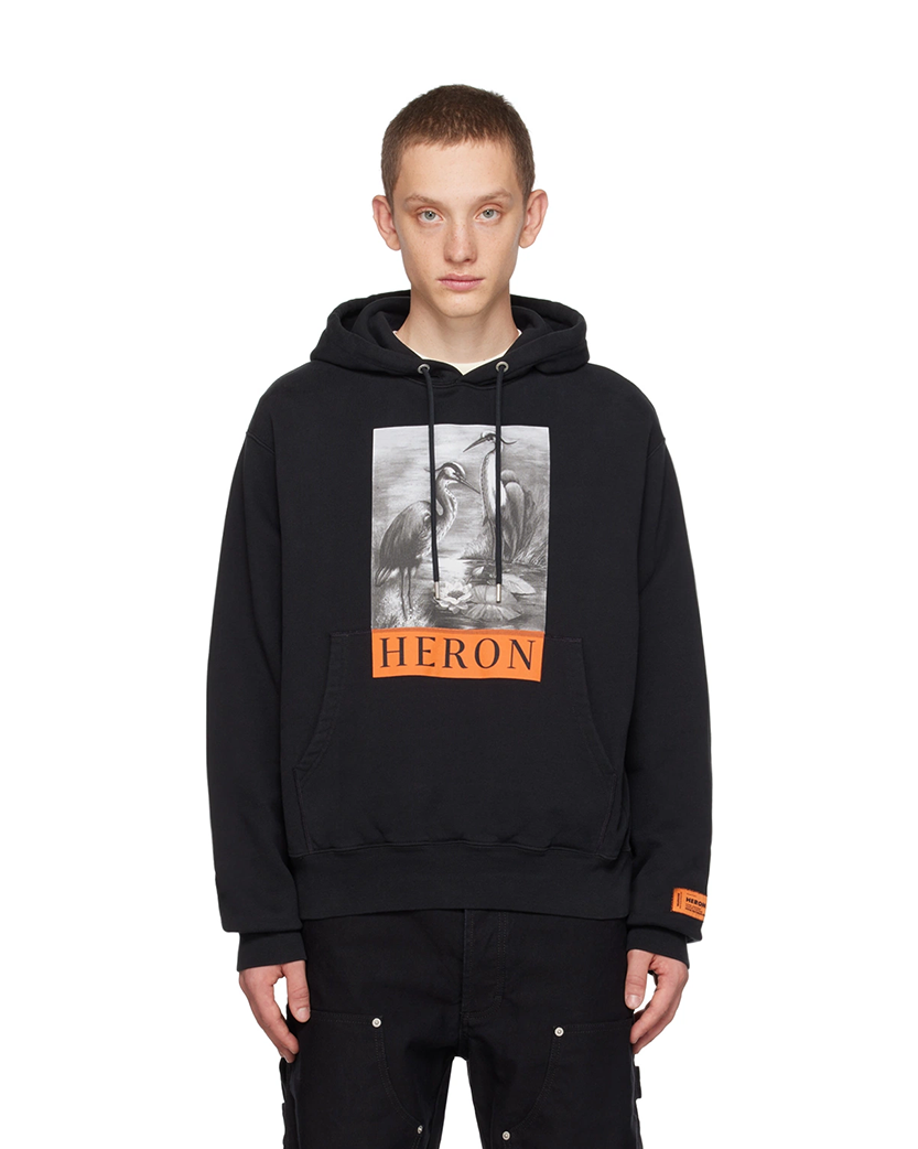 Heron Preston Heron Hoodie Black