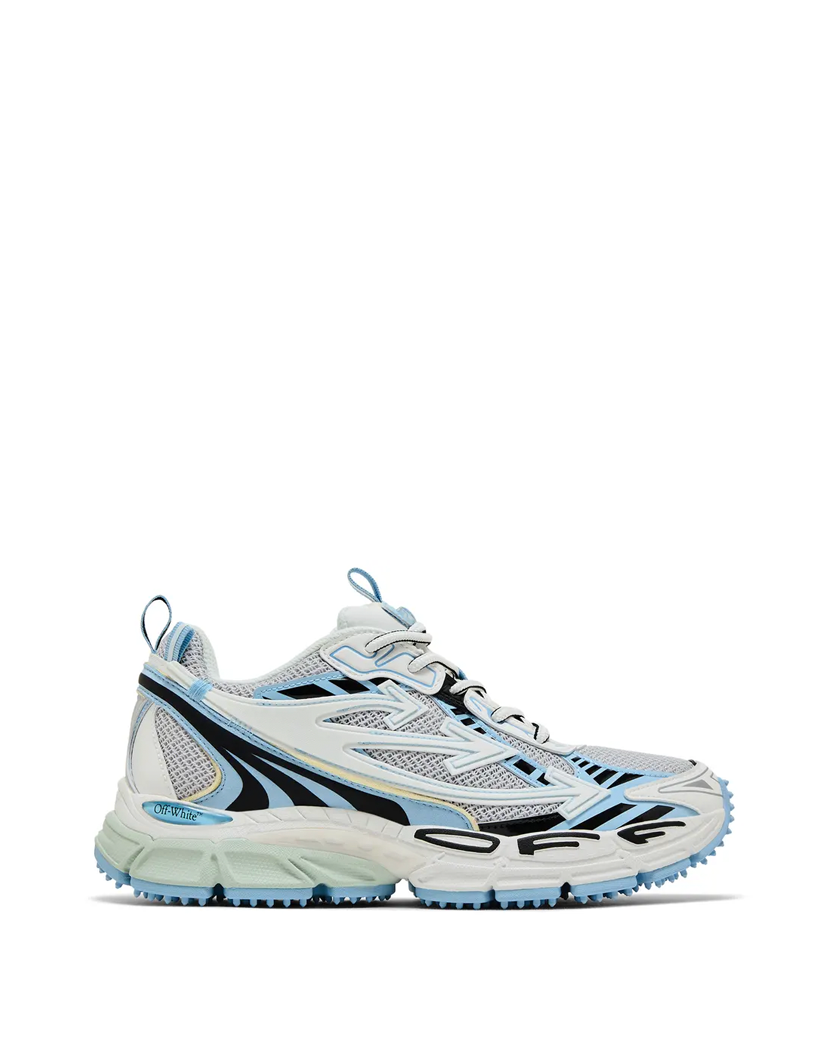 Off White Be Right Back Sneakers White Light Blue