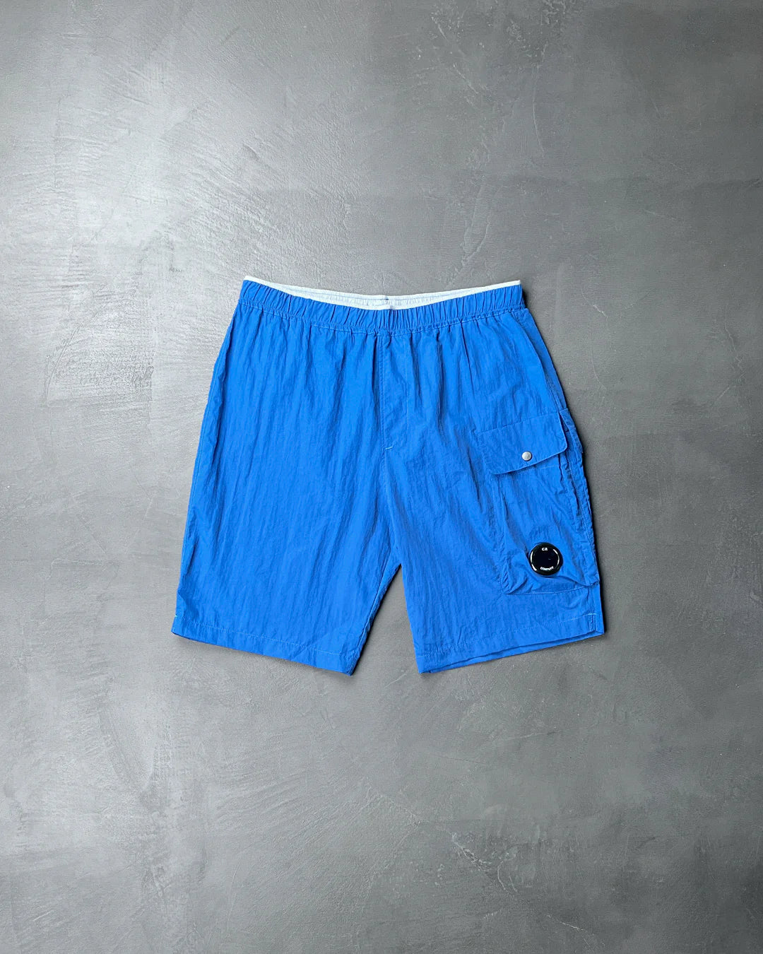 C.P. COMPANY Flatt Nylon Lens Swim Shorts Navy