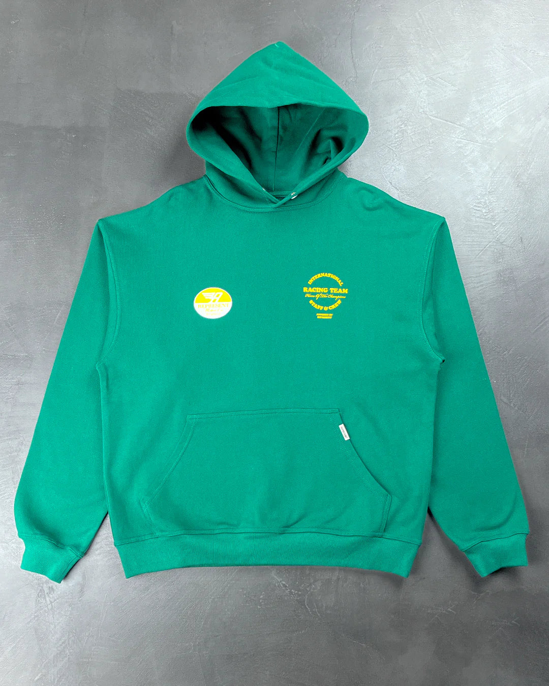 REPRESENT RACING TEAM HOODIE GREEN