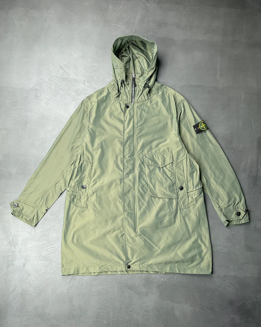 70222 Long Jacket Olive SI0146-OL