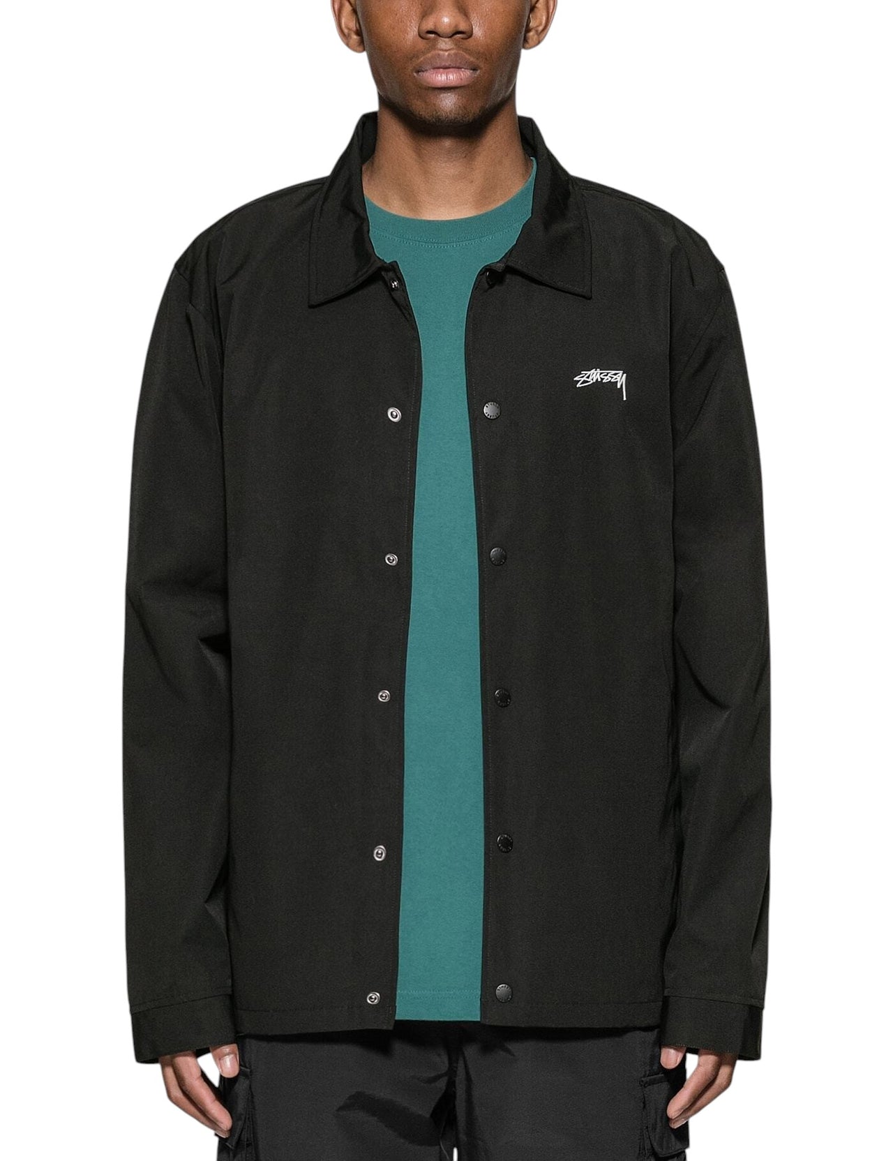 STUSSY Classic Coach Jacket Black