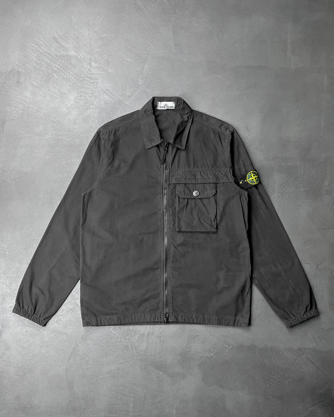 Cold Dye Overshirt Black SI0102-BK