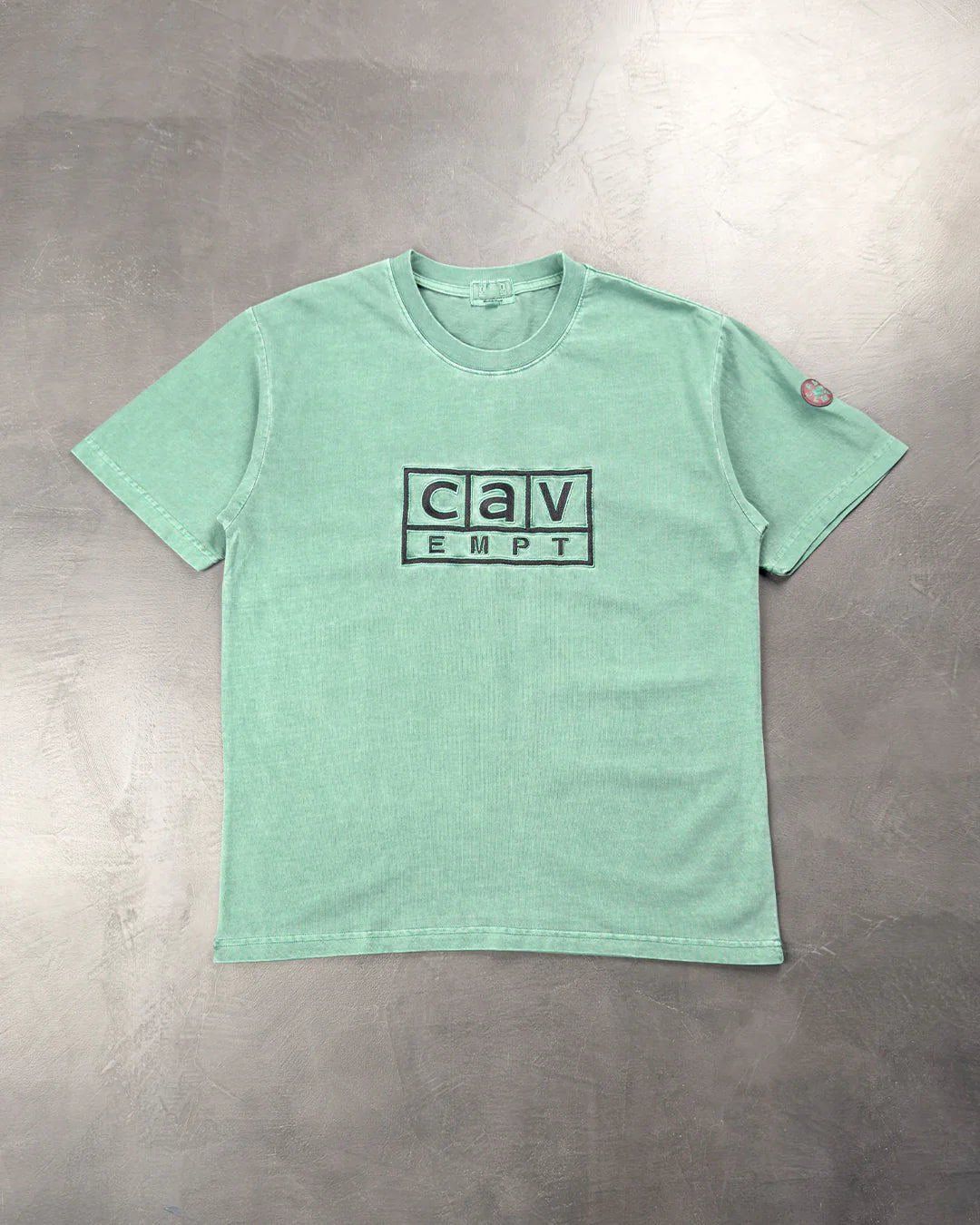 CAV EMPT Box Logo Tee Green CAV113